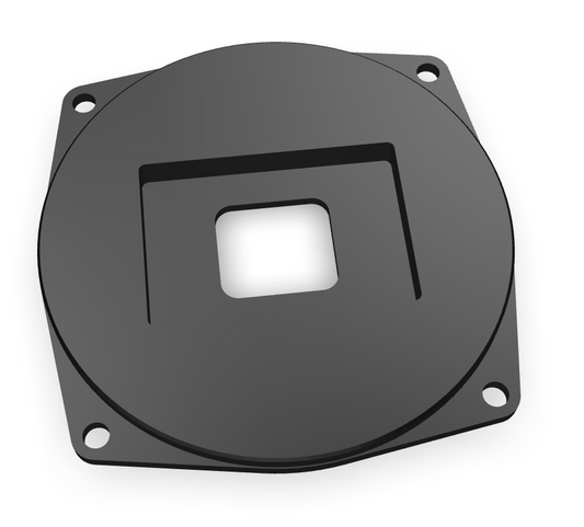 Instrumentenblende 80 mm für Anemoi Display- LIVE Wind