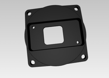 Instrumentenblende 57 mm für FLARM V3