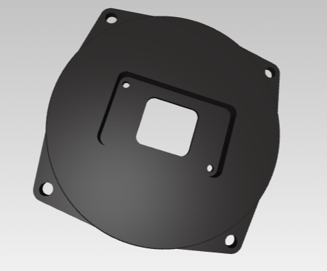 Instrumentenblende 80 mm für LXNav