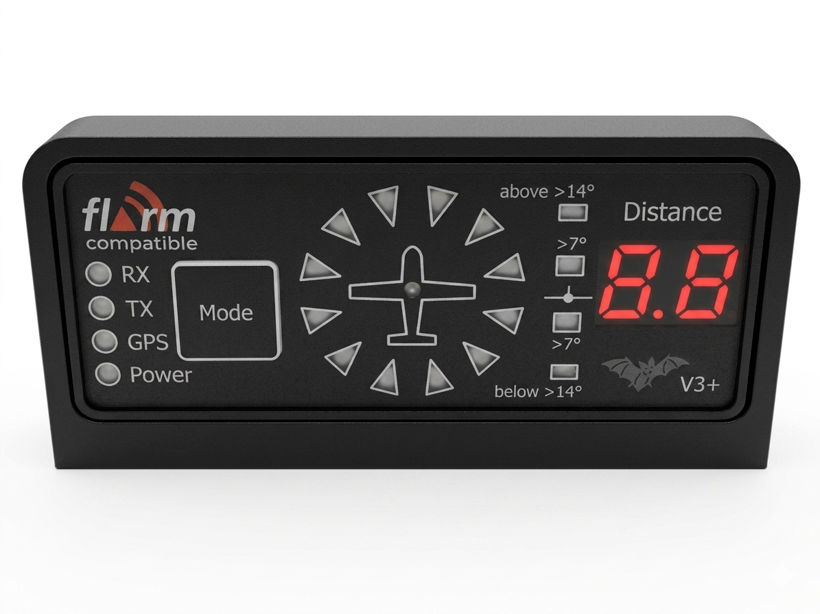 Aufsatzwinkel Flarm Display V3+